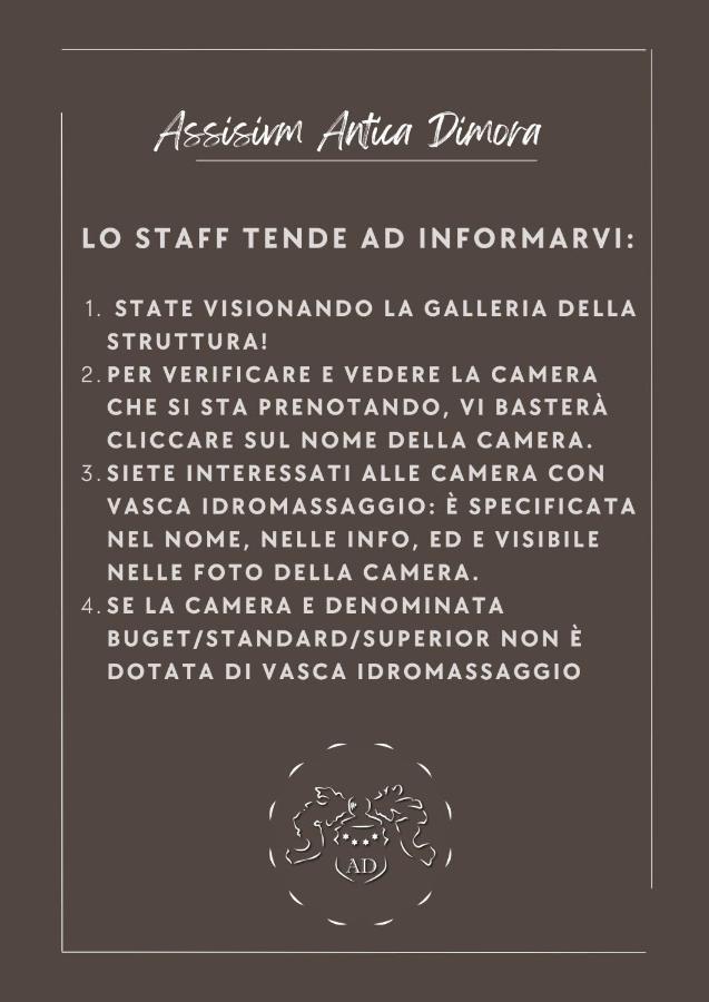 Hotel Assisivm Antica Dimora Ad Extérieur photo